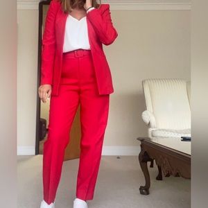 Zara Red Suit